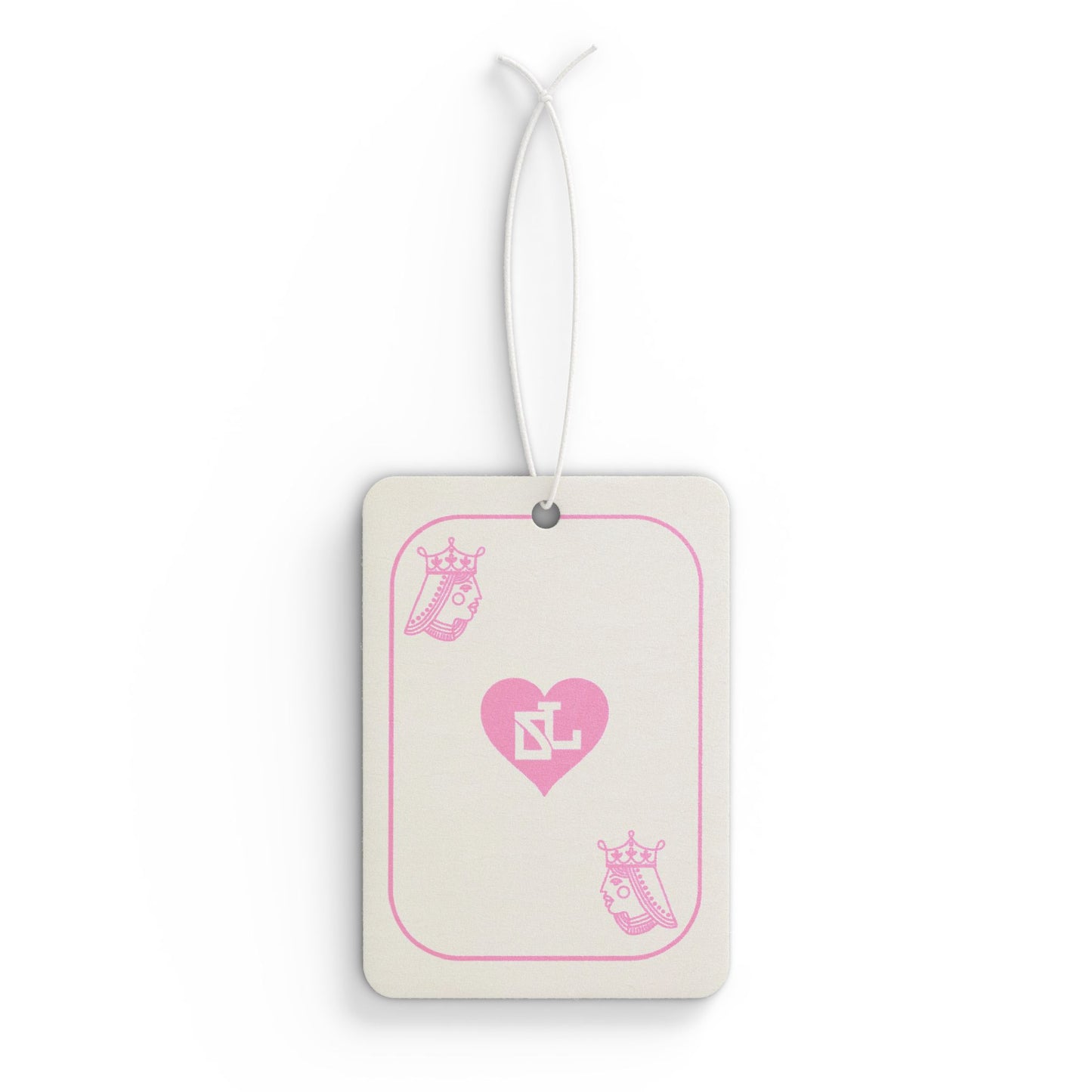 SL Love Heart Car Air Freshener - Pink Vibes for Driving