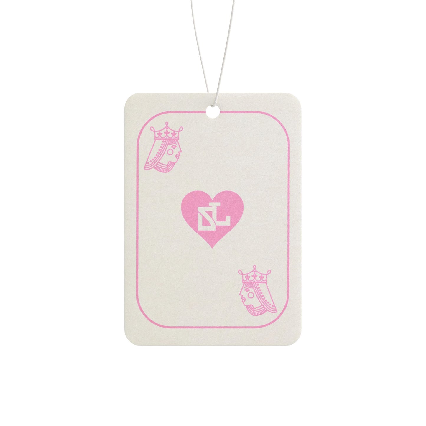 SL Love Heart Car Air Freshener - Pink Vibes for Driving