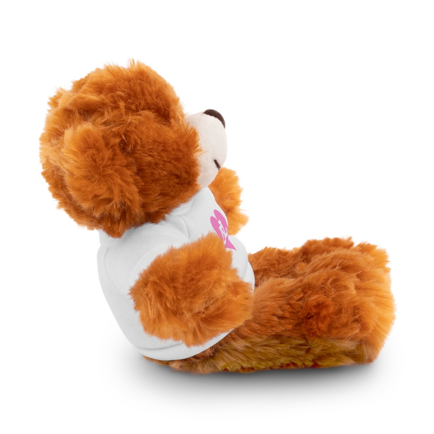 Adorable Stuffed Bear with Heart Tee - Perfect Gift for Kids & Celebrations