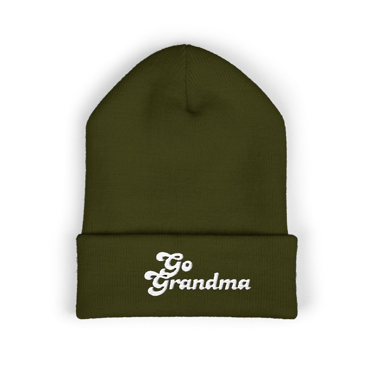 Go Grandma Cuffed Beanie