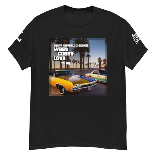 West Coast Love T-Shirt W/ White