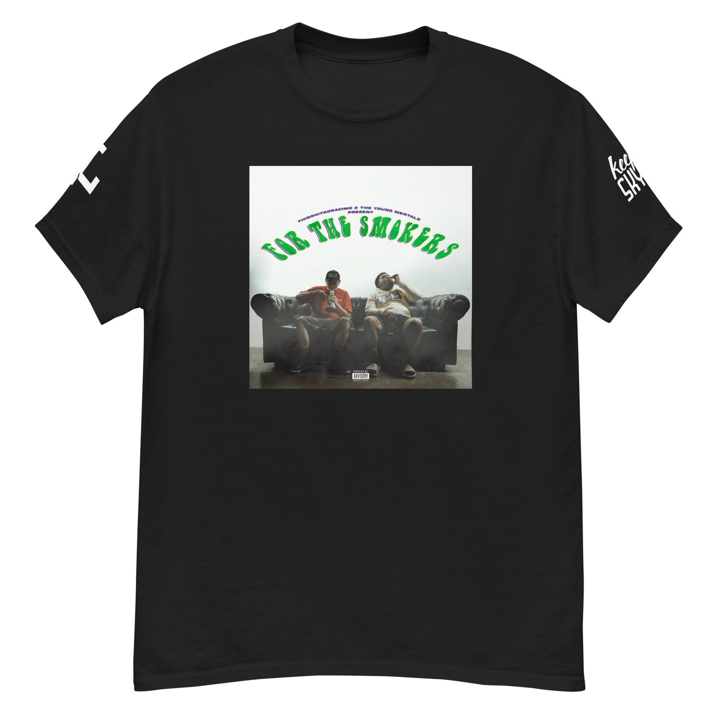 FOR THE SMOKERS album cover T-shirt