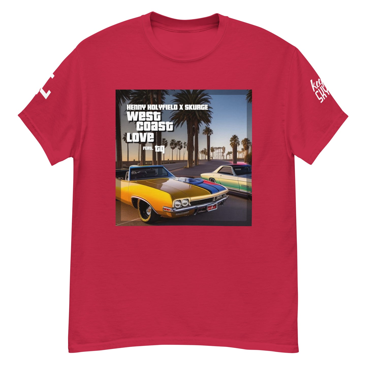 West Coast Love T-Shirt W/ White