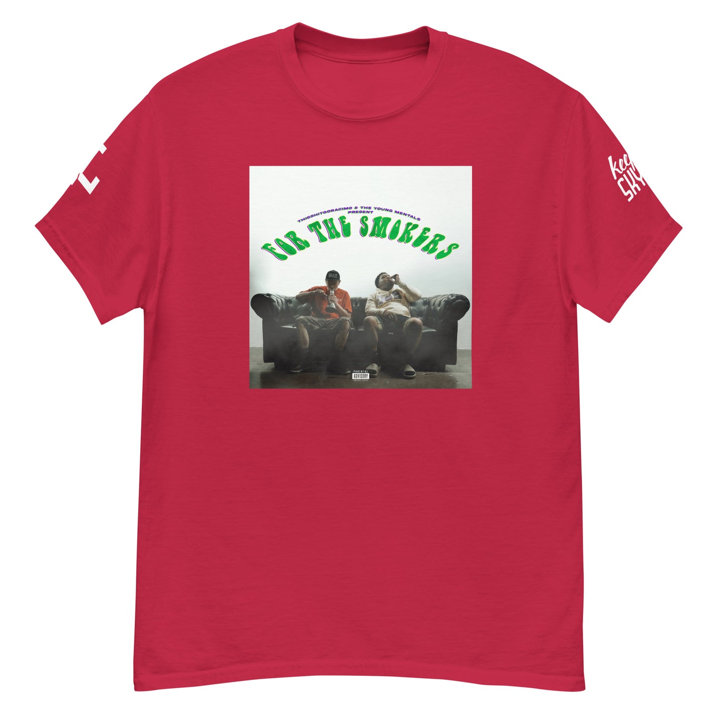 FOR THE SMOKERS album cover T-shirt