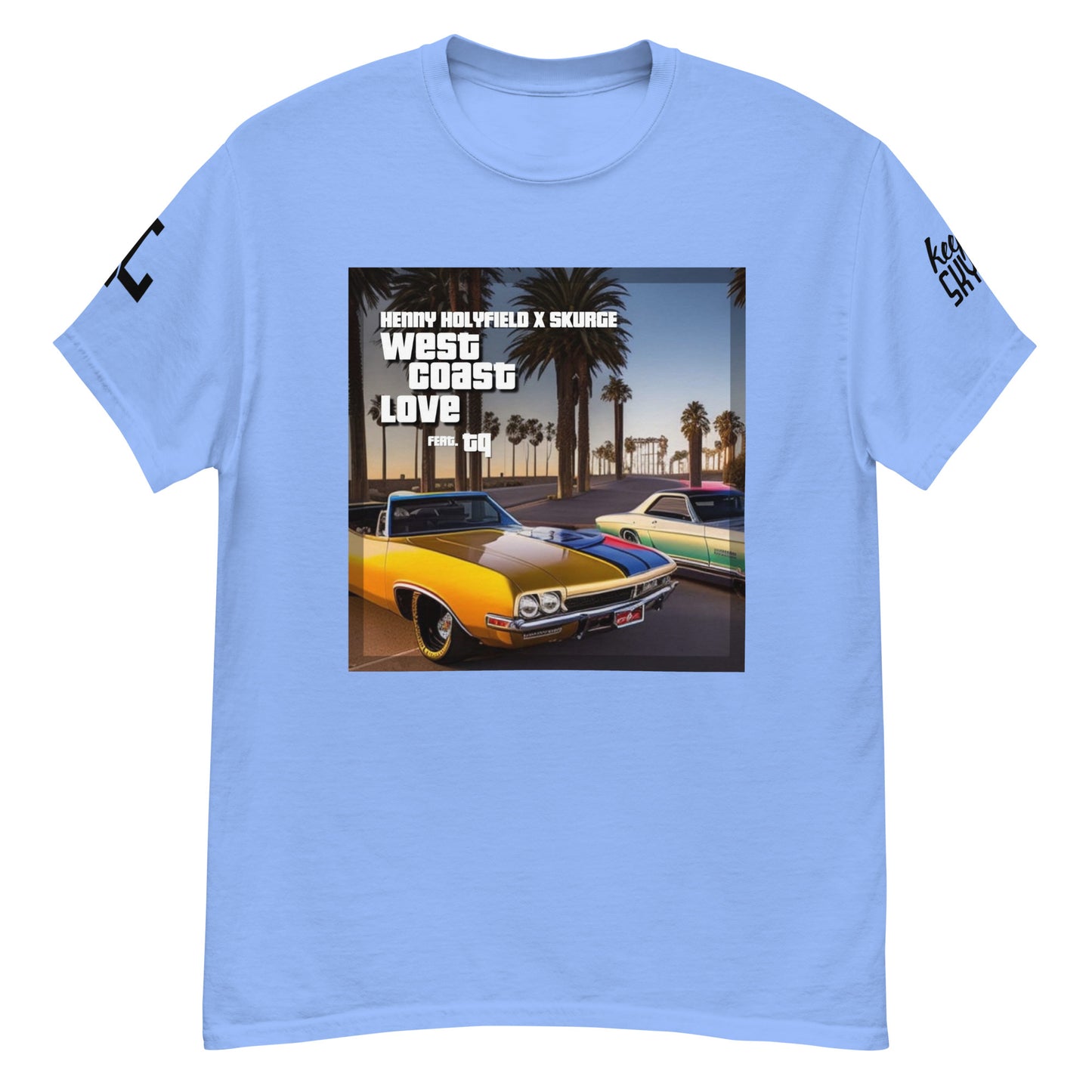 West Coast Love T-Shirt W/ Black