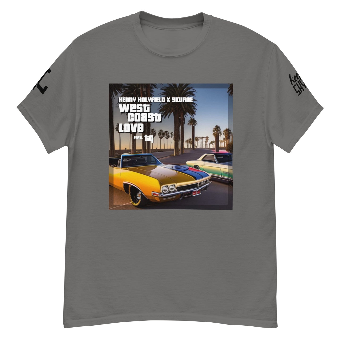 West Coast Love T-Shirt W/ Black