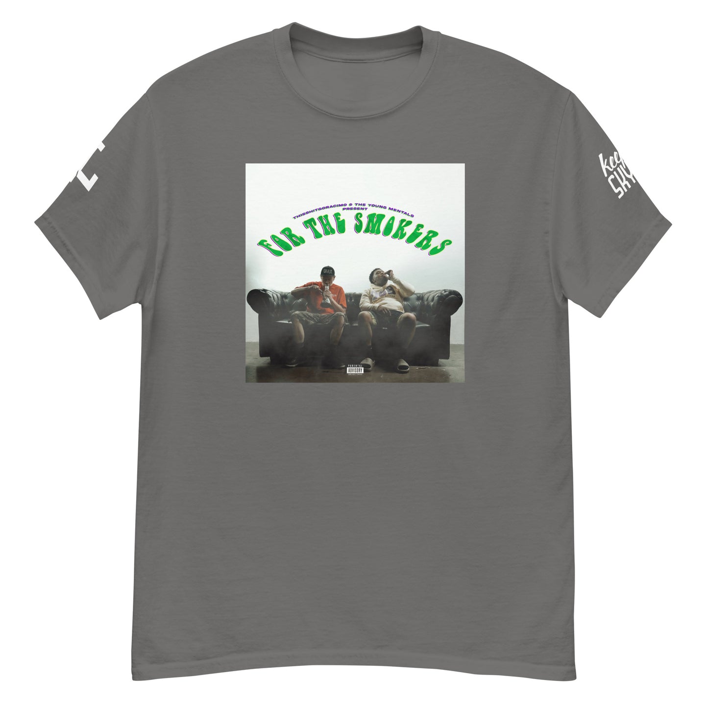 FOR THE SMOKERS album cover T-shirt