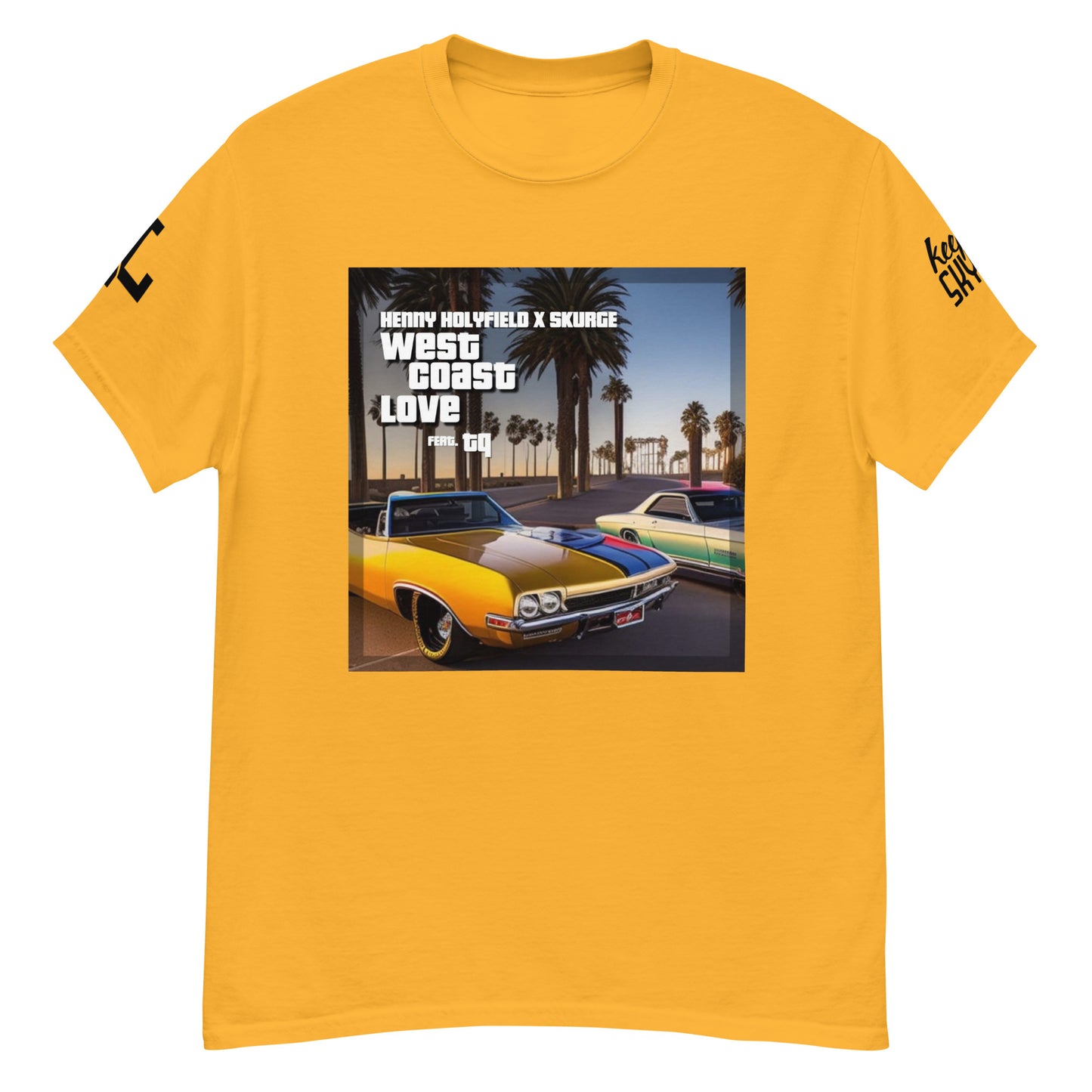 West Coast Love T-Shirt W/ Black