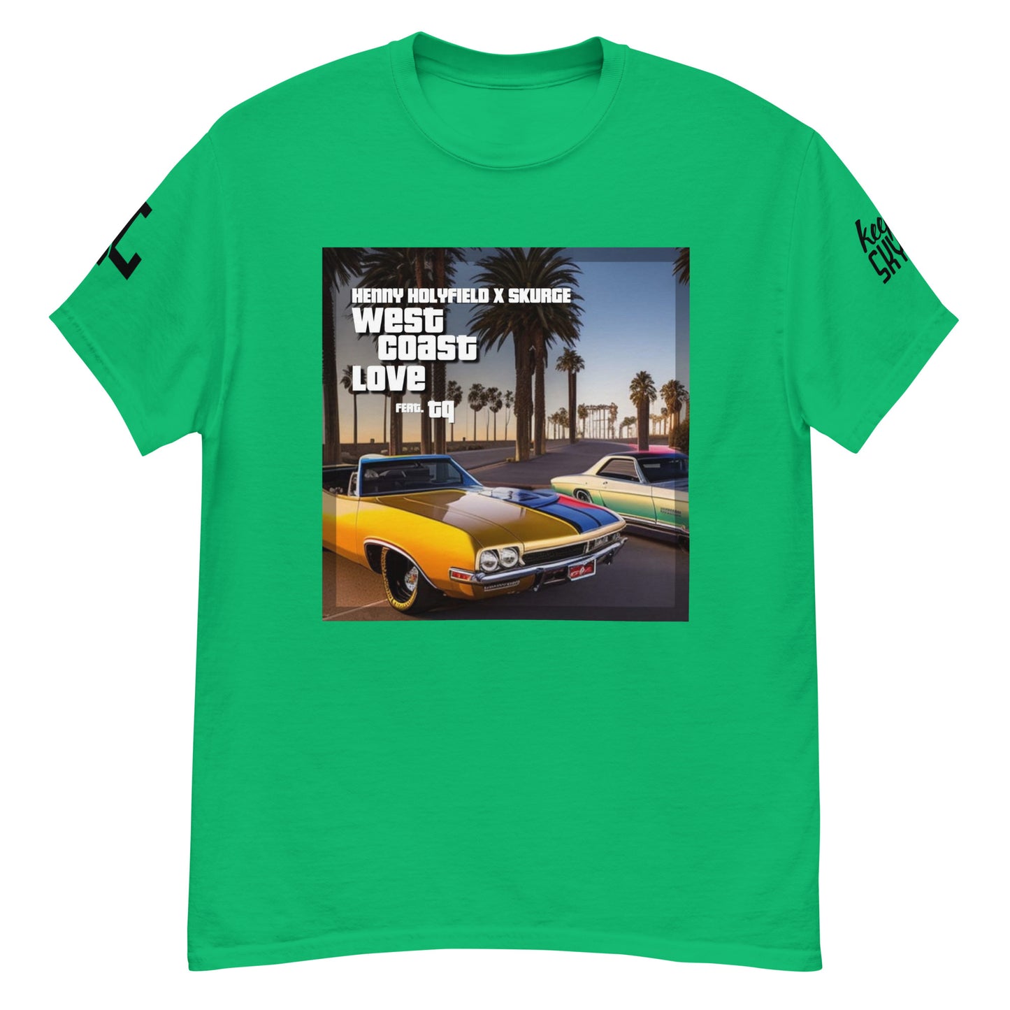 West Coast Love T-Shirt W/ Black