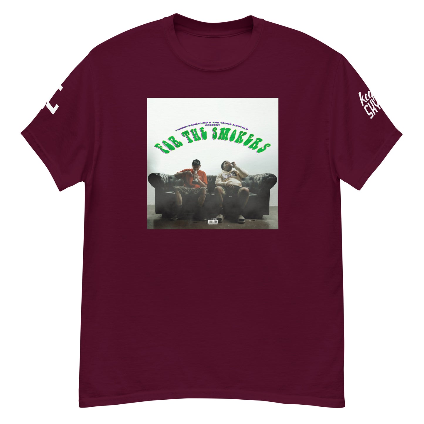 FOR THE SMOKERS album cover T-shirt