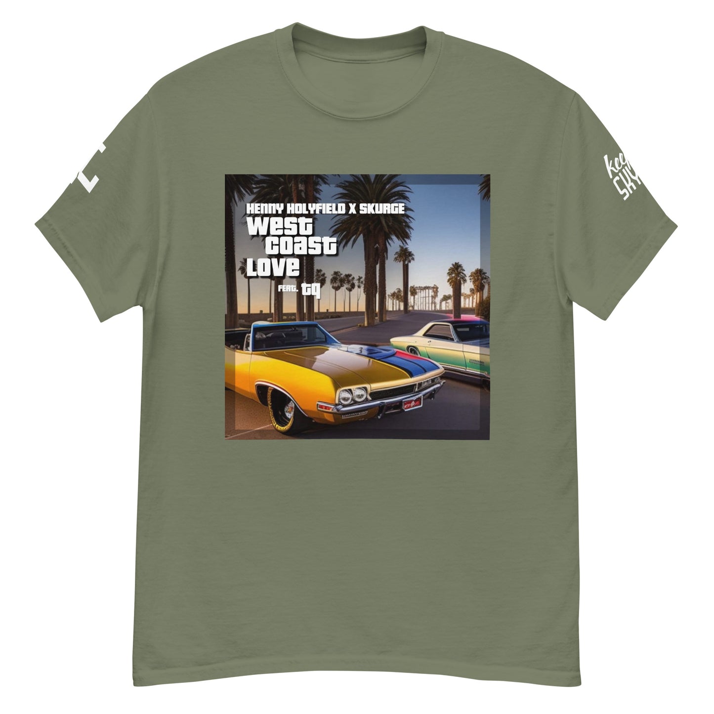 West Coast Love T-Shirt W/ White