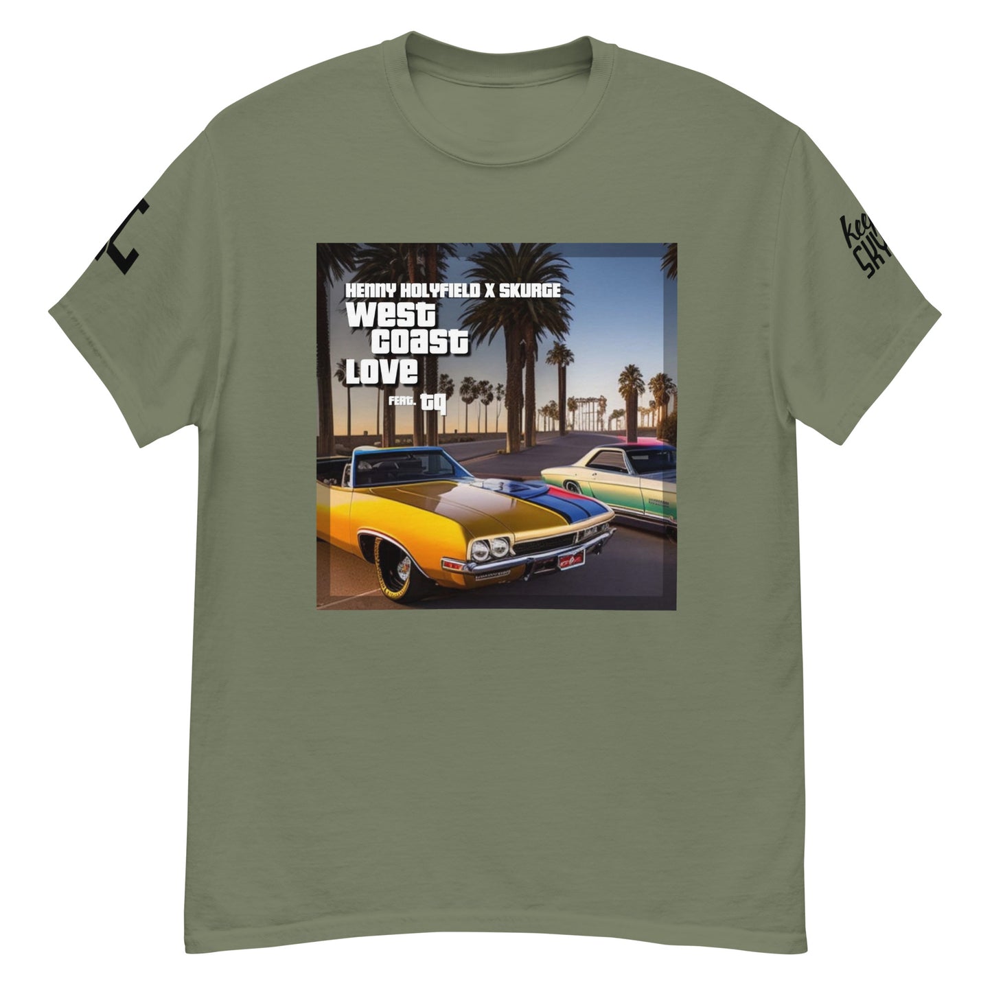 West Coast Love T-Shirt W/ Black