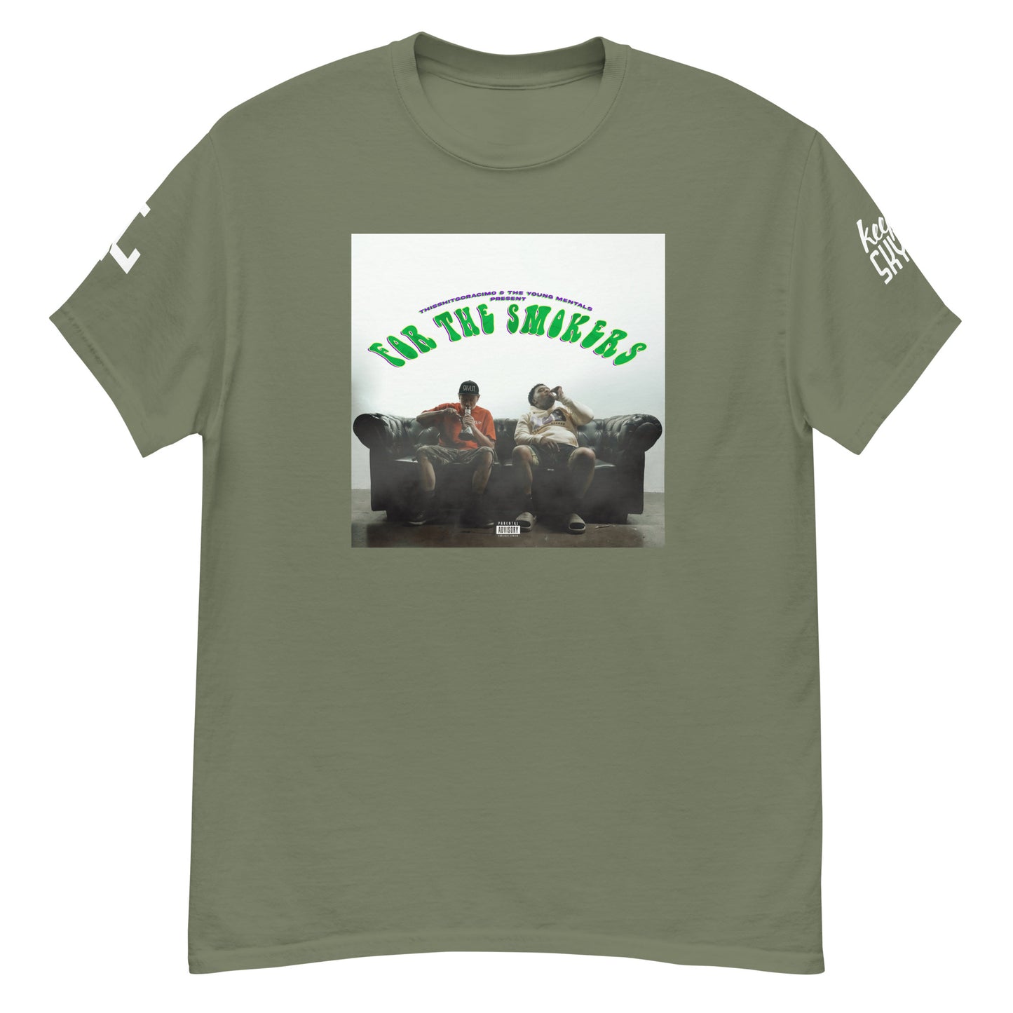 FOR THE SMOKERS album cover T-shirt