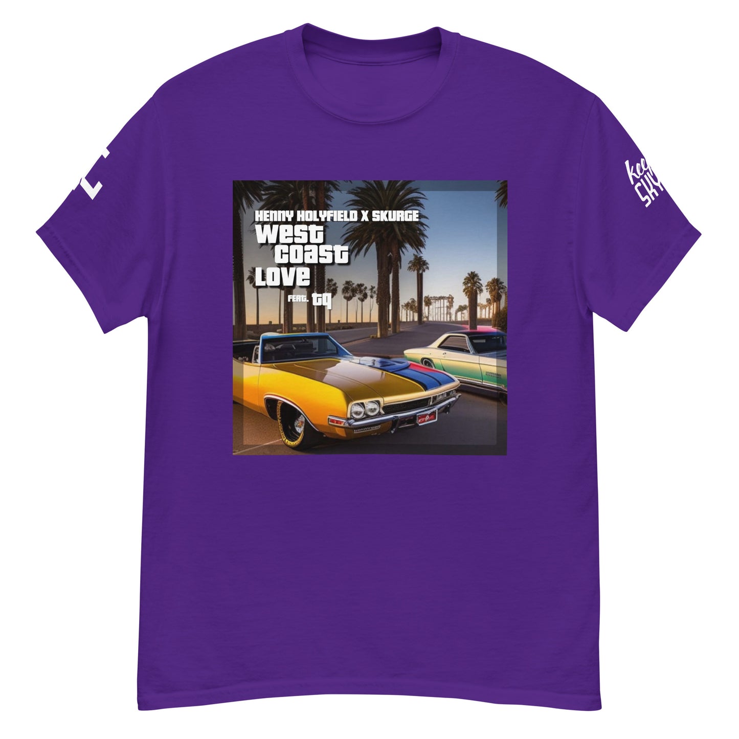 West Coast Love T-Shirt W/ White