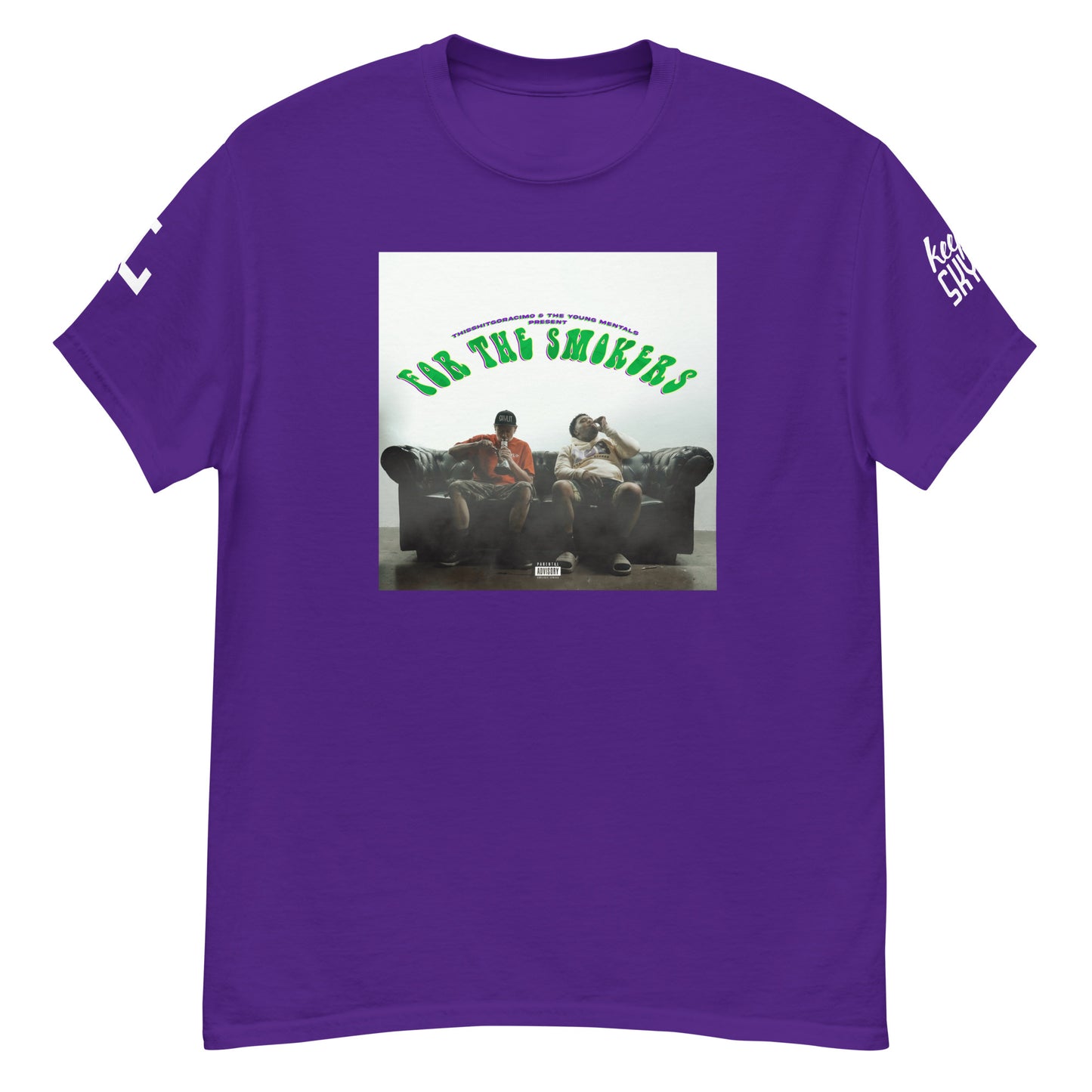 FOR THE SMOKERS album cover T-shirt