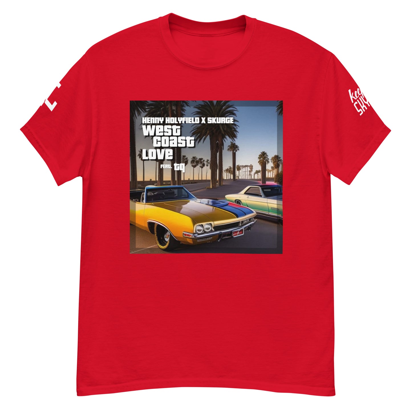 West Coast Love T-Shirt W/ White