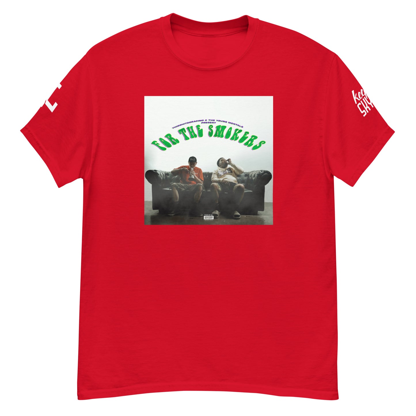 FOR THE SMOKERS album cover T-shirt