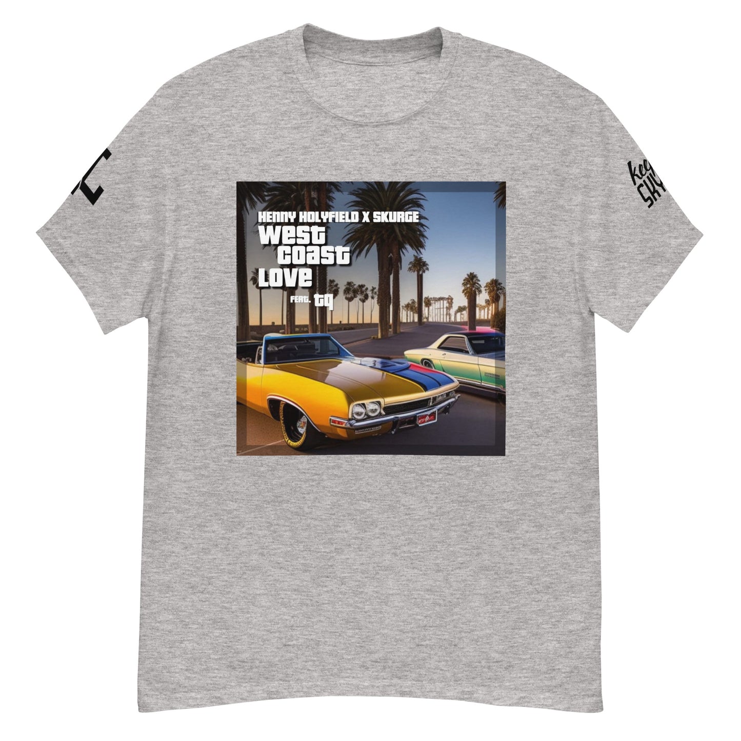 West Coast Love T-Shirt W/ Black