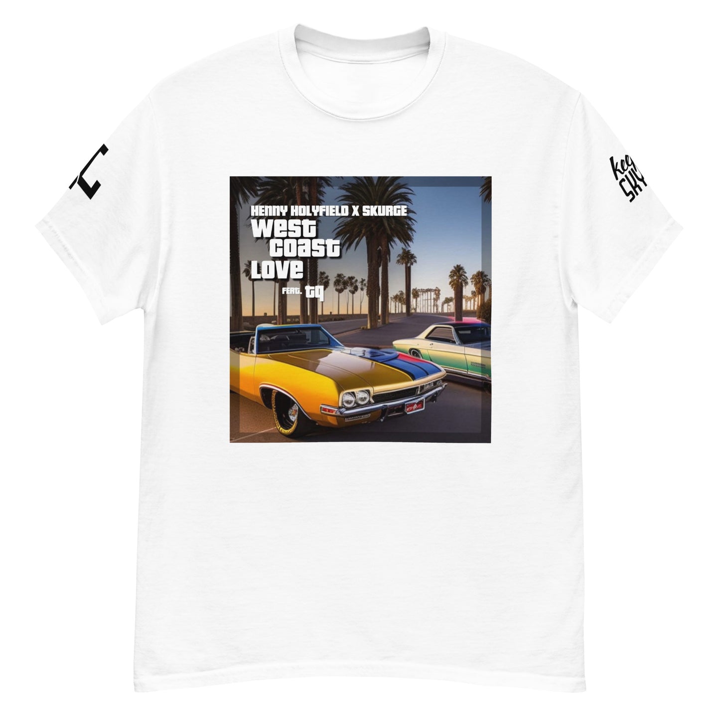 West Coast Love T-Shirt W/ Black