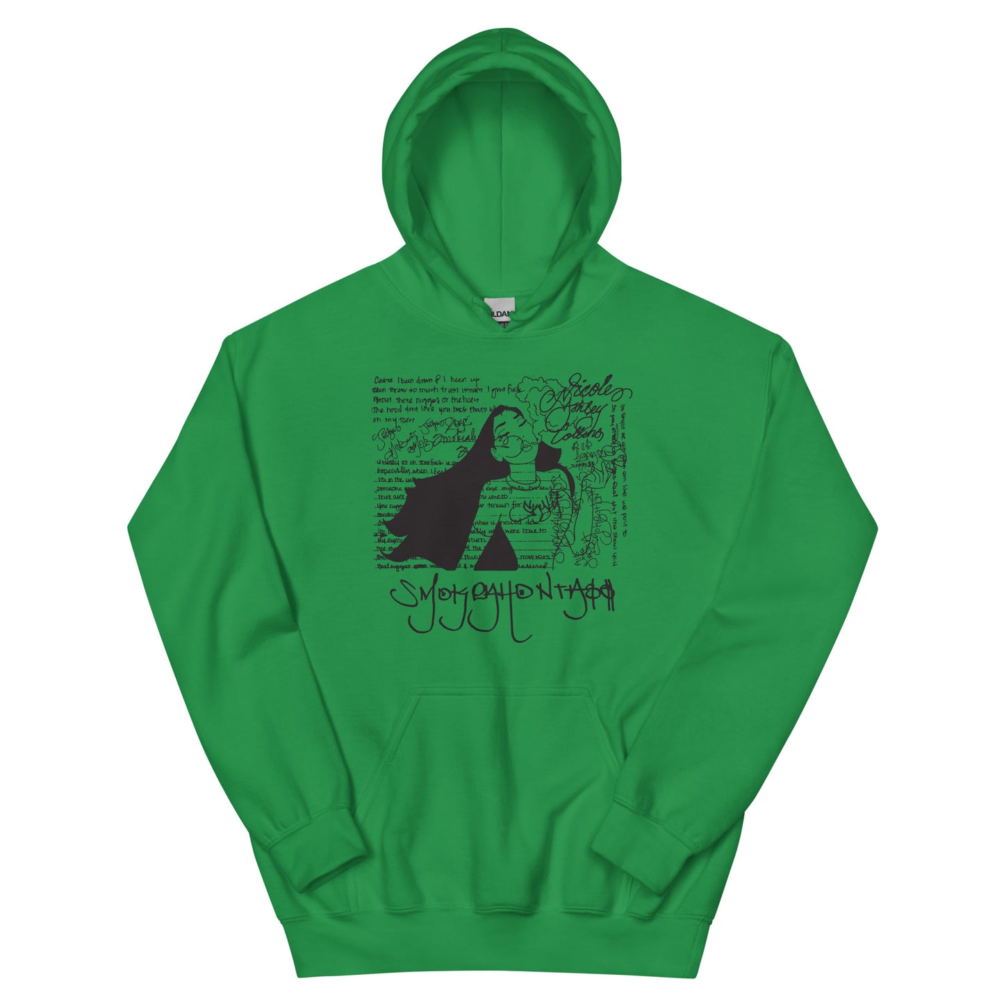 Smokeahontass Rhymebook Hoodie With Black