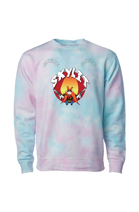 Yosemite Skylit Cotton Candy Tye Dye Crewneck