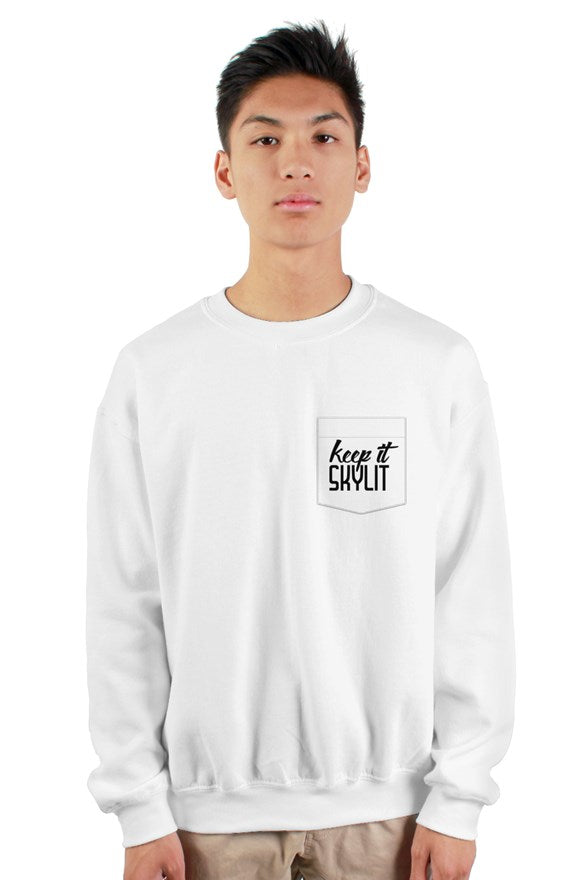 SKYLIT squad heavy crewneck sweatshirt