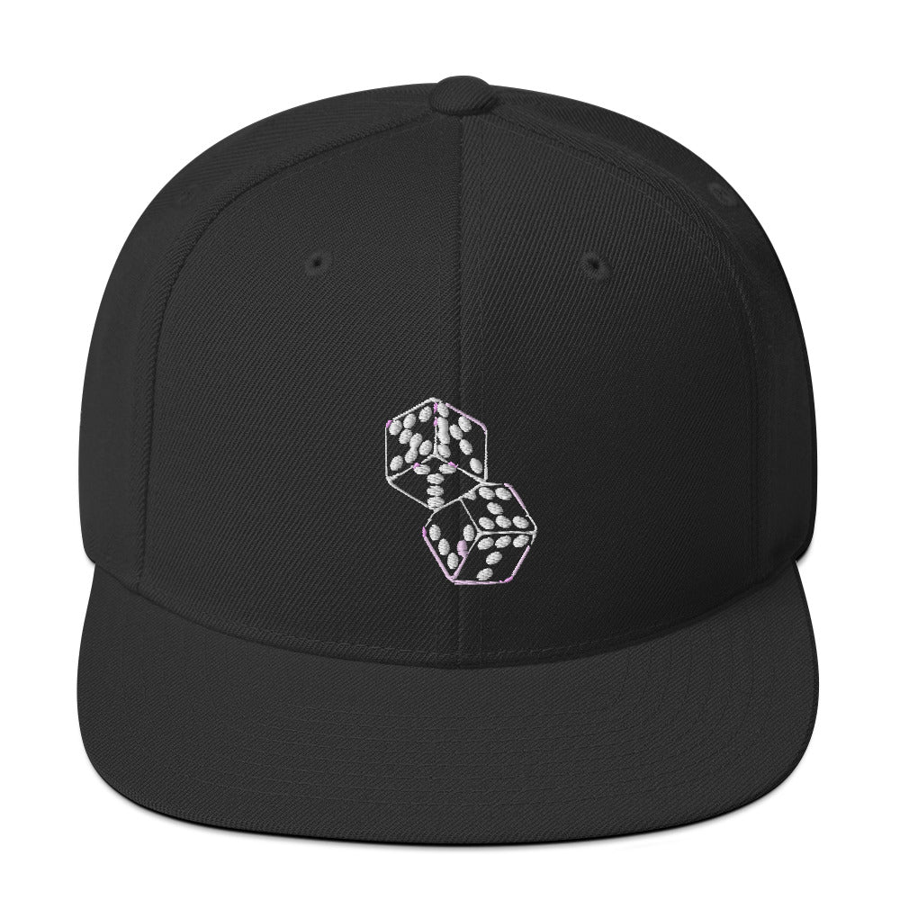 Skylit Dice Snapback Hat