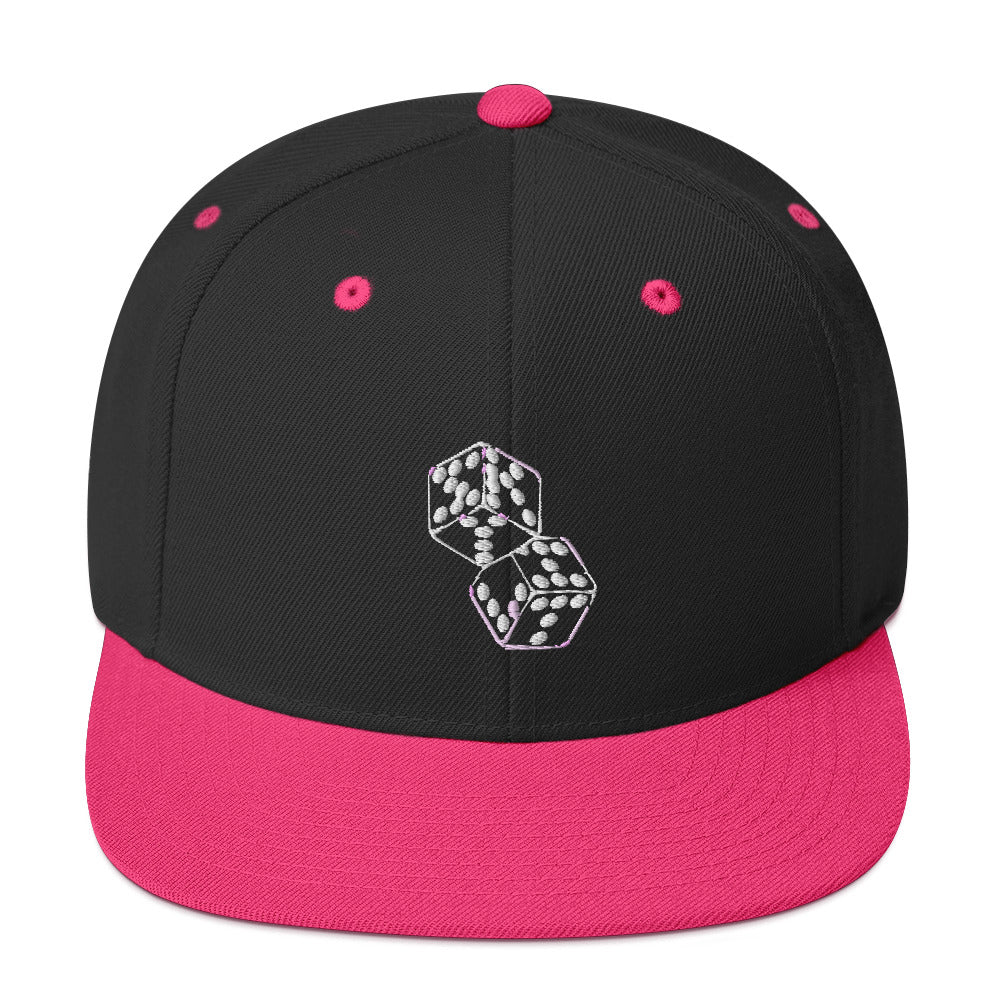 Skylit Dice Snapback Hat