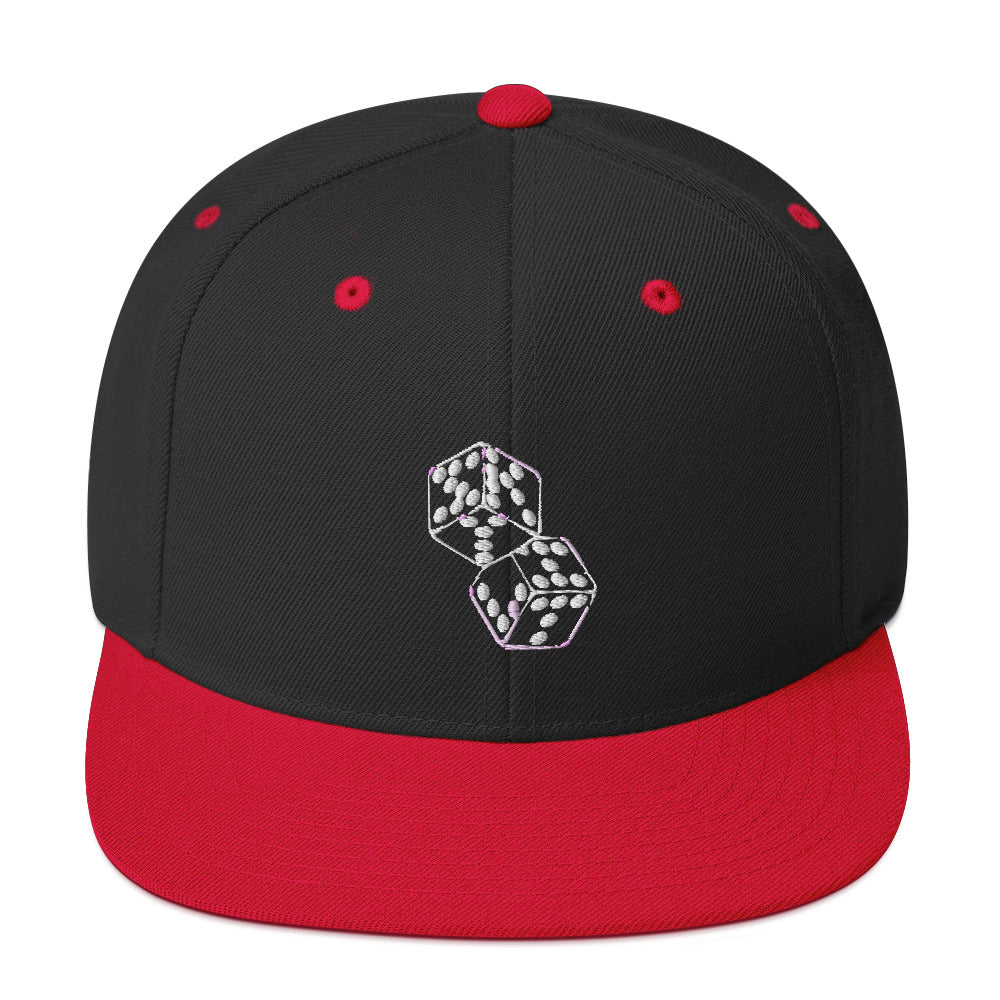 Skylit Dice Snapback Hat