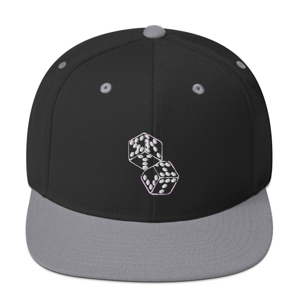 Skylit Dice Snapback Hat