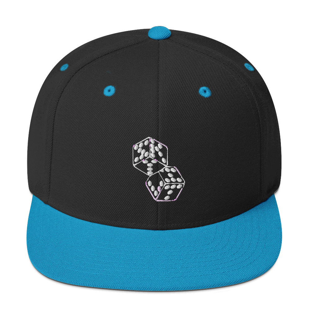 Skylit Dice Snapback Hat