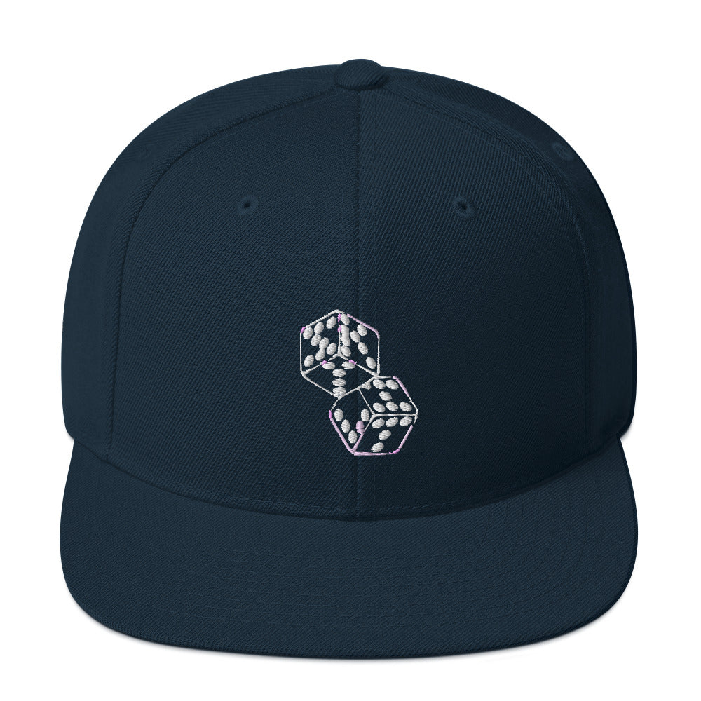 Skylit Dice Snapback Hat