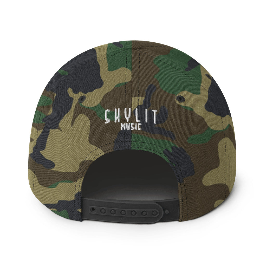 Skylit Dice Snapback Hat