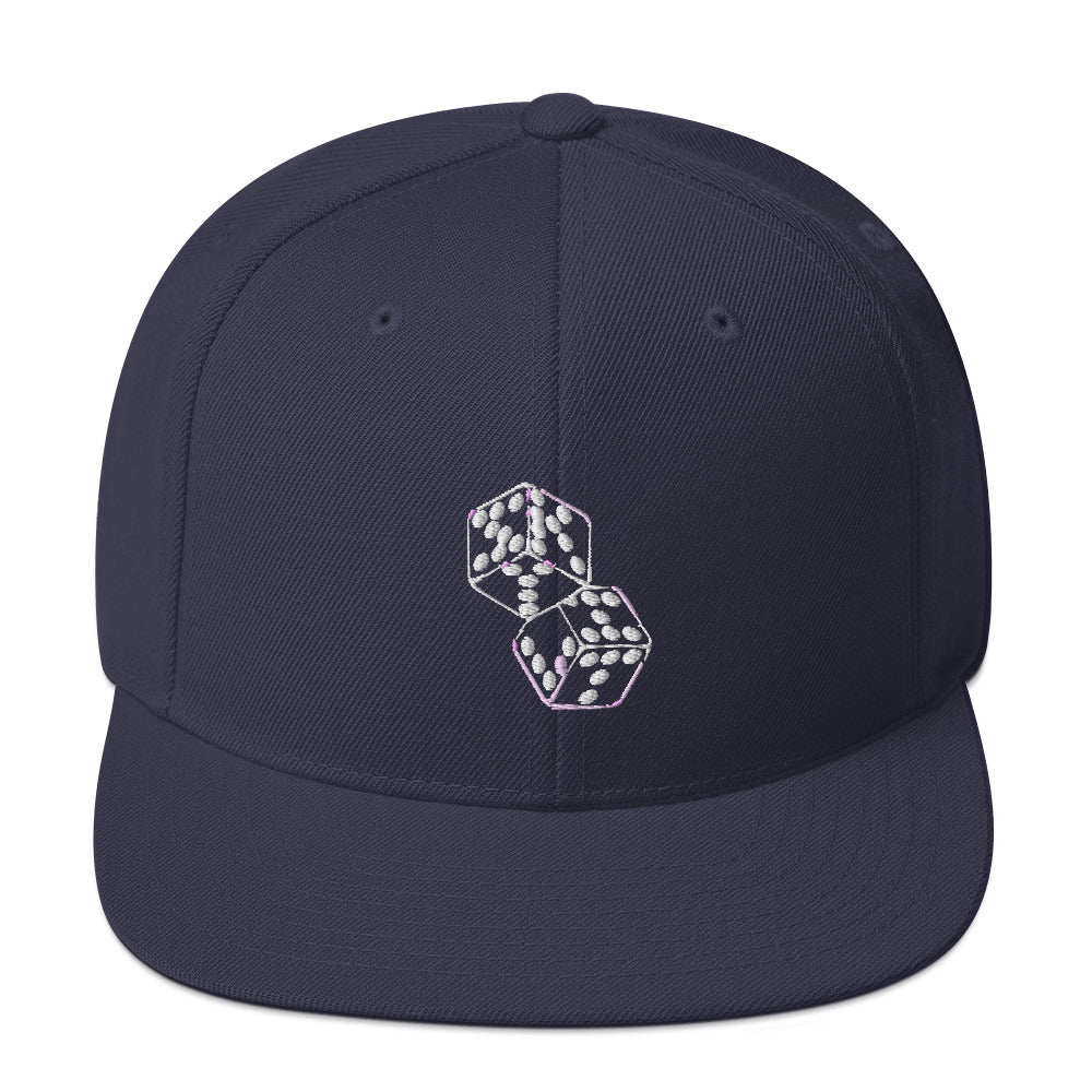 Skylit Dice Snapback Hat