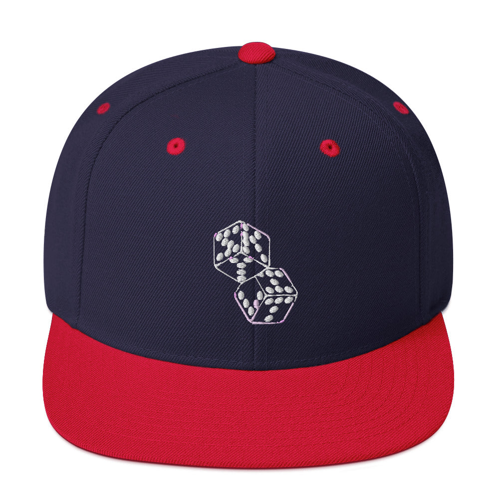Skylit Dice Snapback Hat