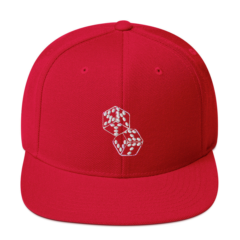 Skylit Dice Snapback Hat