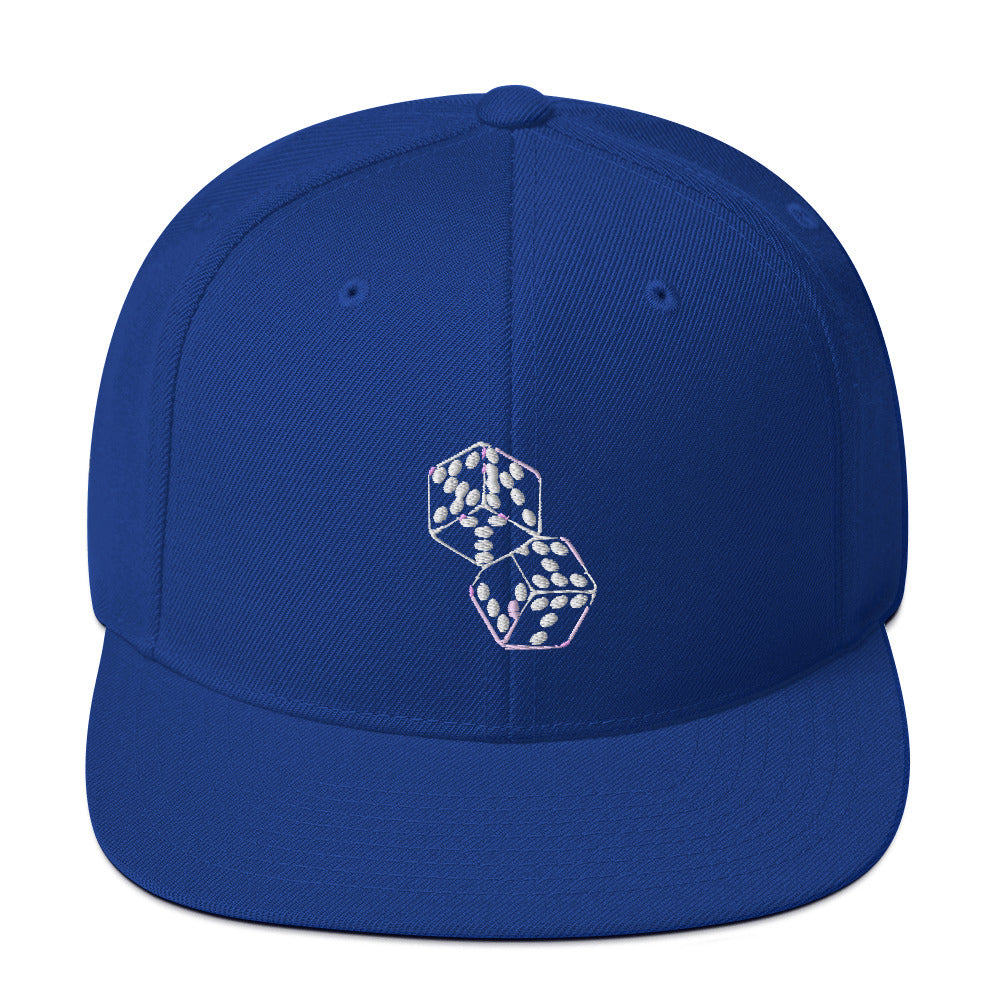 Skylit Dice Snapback Hat