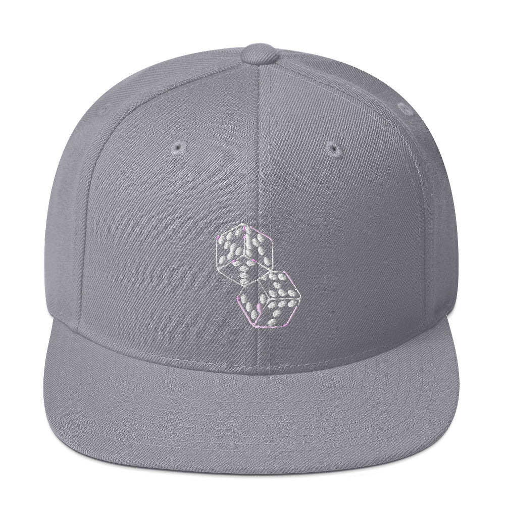 Skylit Dice Snapback Hat