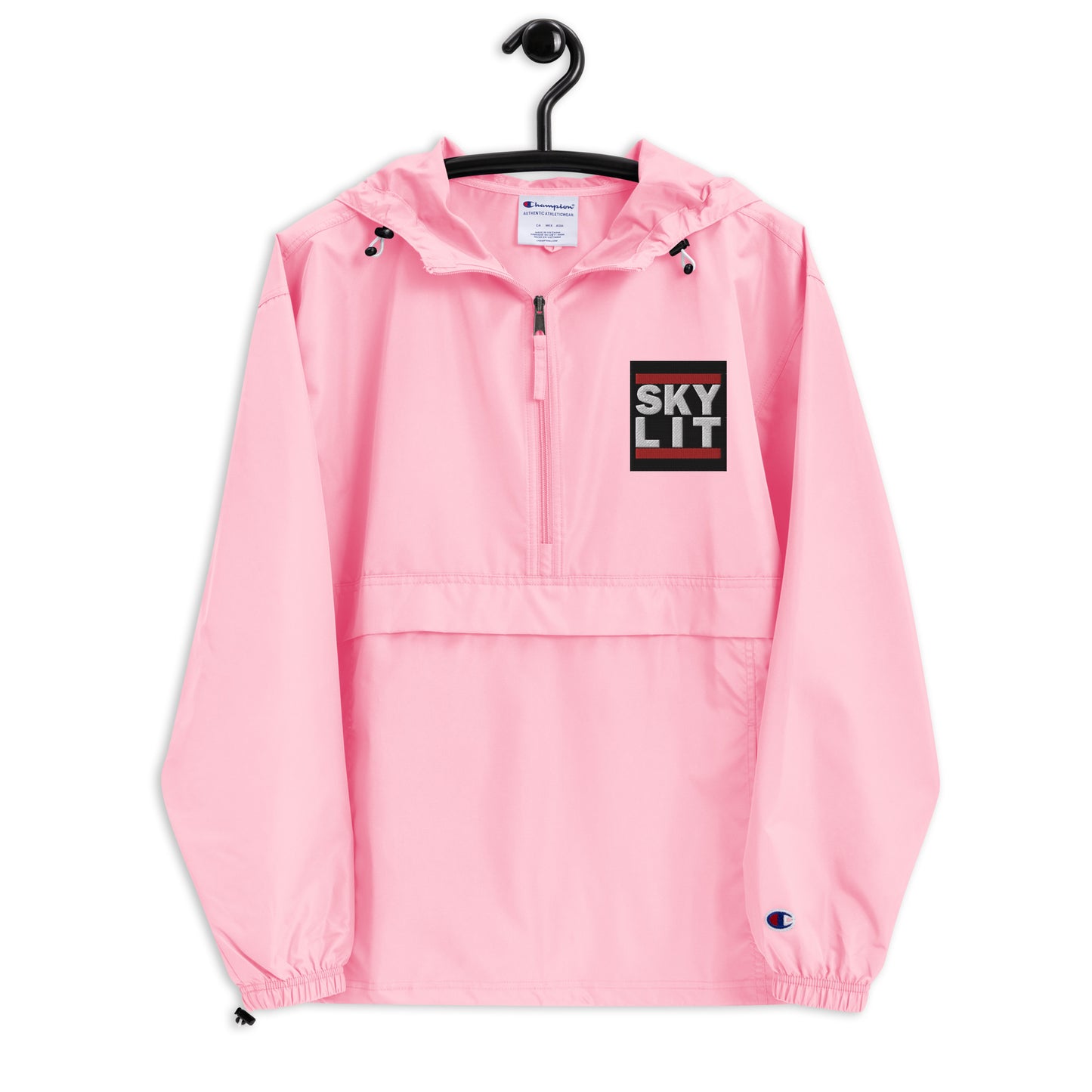 Embroidered Champion Packable Jacket